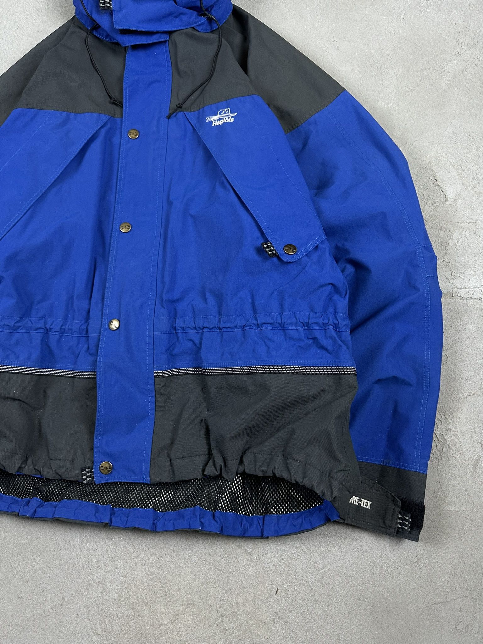Haglofs 90s Vintage Haglofs Goretex Softshell Wind Jacket Size US M / EU 48-50 / 2 - 4 Thumbnail