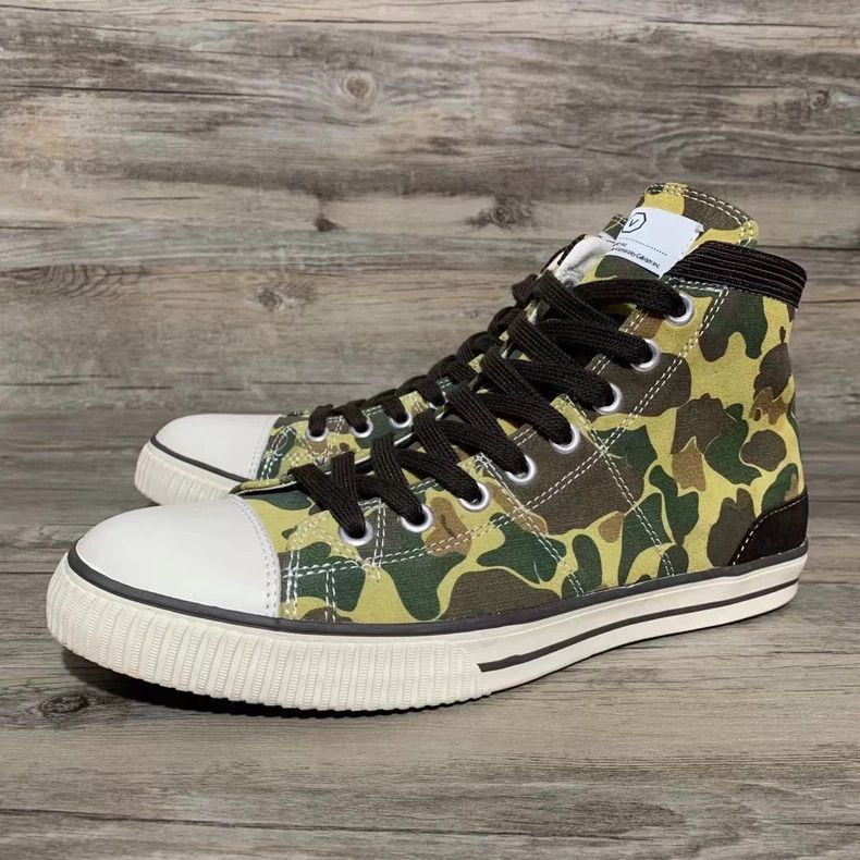 Visvim VISVIM DMP KIEFER CAMO High Top Sneakers Size US 10 / EU 43 - 1 Thumbnail
