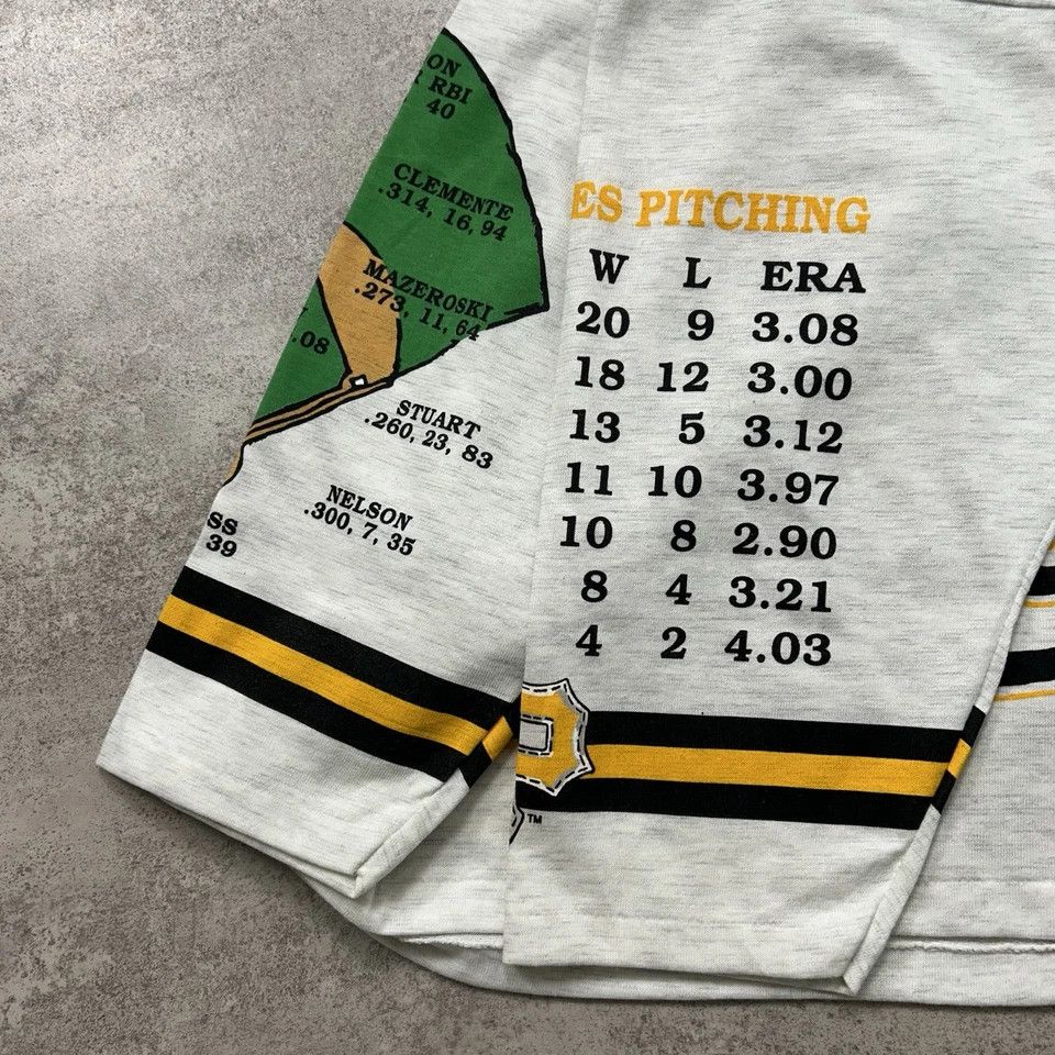 MLB × Vintage PITTSBURGH PIRATES LONG GONE RAGLAN SHIRT AOP SIZE XL Size US XL / EU 56 / 4 - 6 Thumbnail
