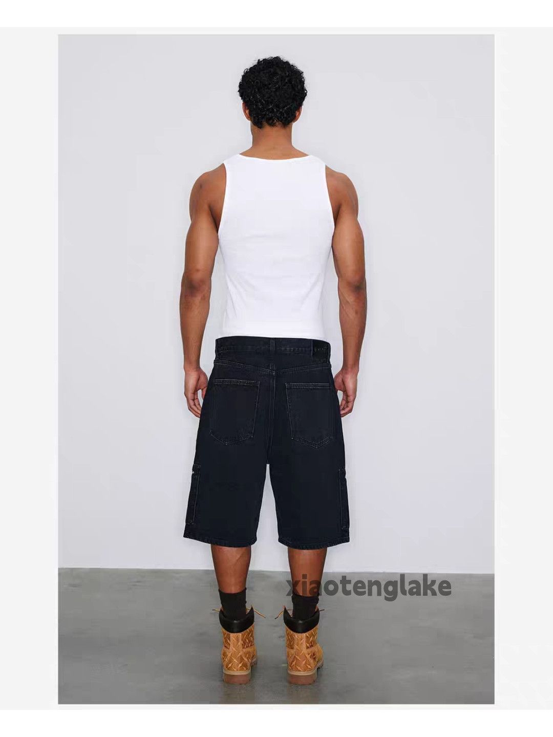 Jean × Vintage Zipper utility skate hiphop loose baggy cargo shorts Size US 32 / EU 48 - 10 Thumbnail
