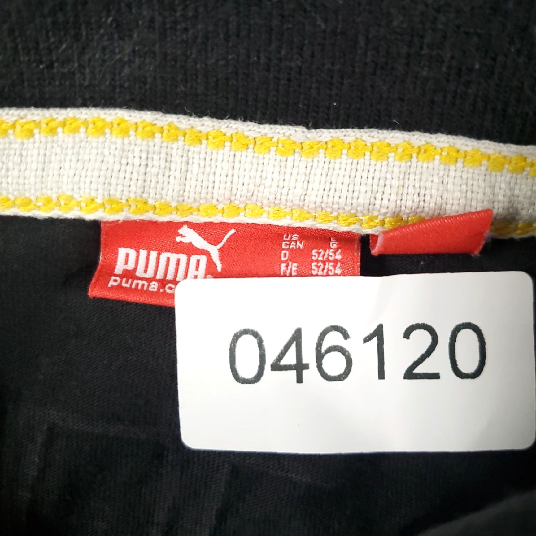 Puma Puma Polo Shirt Mens Large Black Cotton Casual Short Sleeve Adult Polo Shirt Mens Black Cotton Short Sleeve Casual Polo Shirt Puma Golf Brand Sports Size US L / EU 52-54 / 3 - 6 Thumbnail