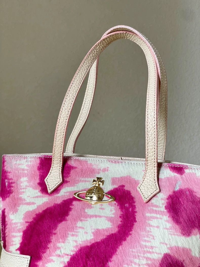 Vivienne Westwood Vivienne Westwood size os Pink leopard print horsehair mini Size ONE SIZE - 7 Thumbnail