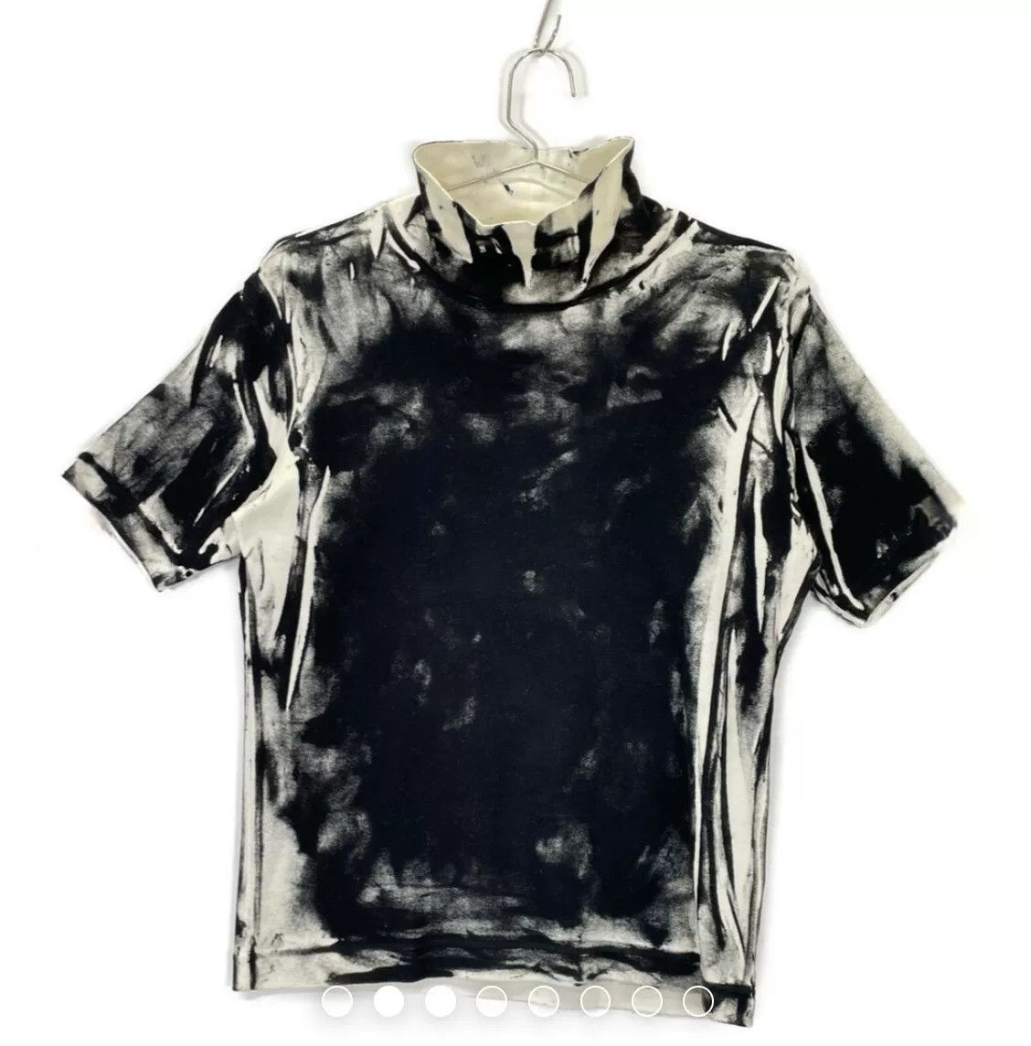 Yohji Yamamoto Y's Yohji Yamamoto High Neck Graffiti Top Size M / US 6-8 / IT 42-44 - 1 Thumbnail