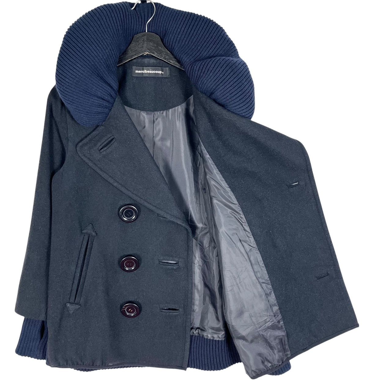 Issey Miyake × mercibeaucoup Mercibeaucoup Issey Miyake Peacoat Size S / US 4 / IT 40 - 5 Thumbnail