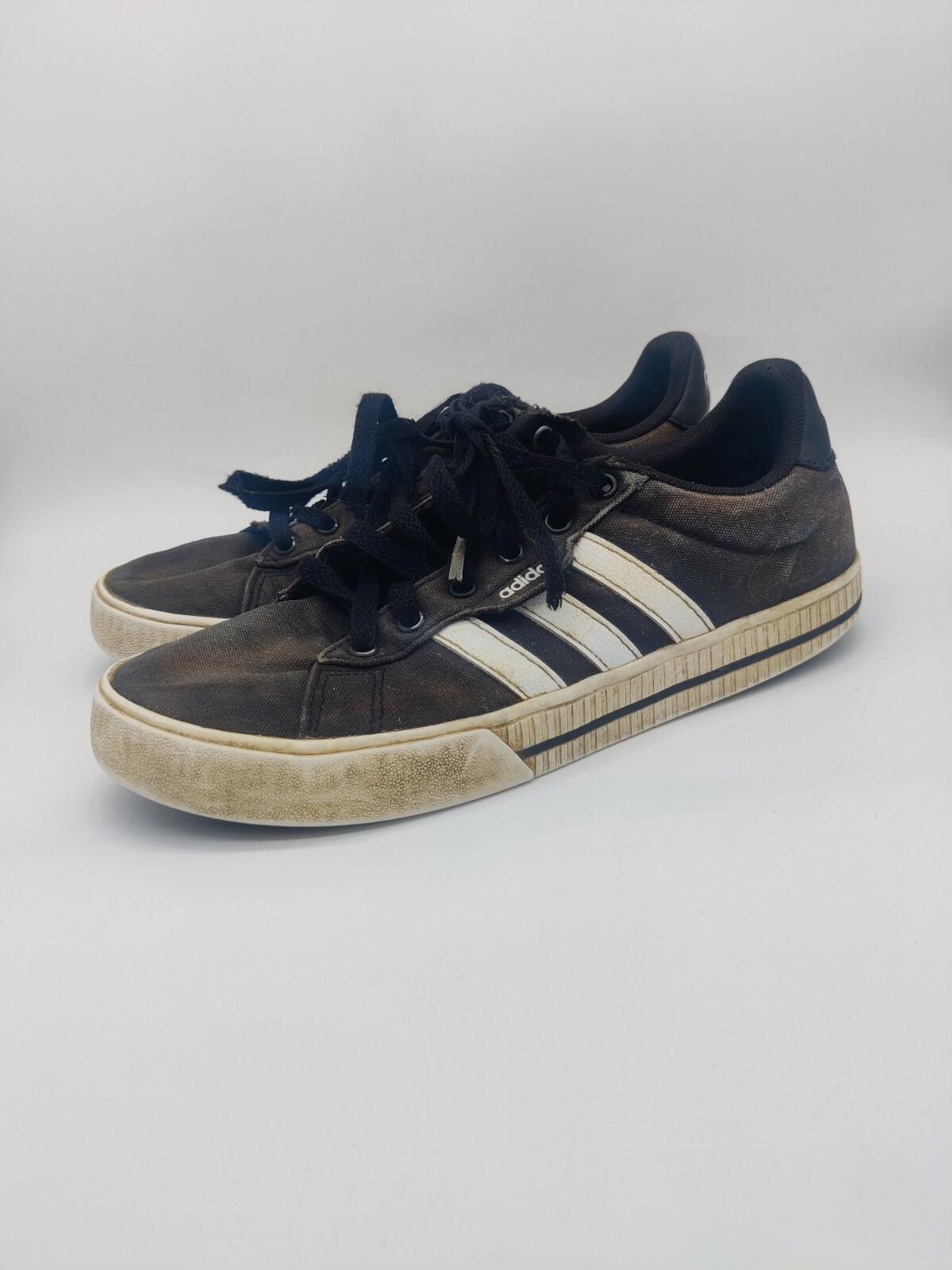 Adidas Adidas Daily 3.0 Black White Sneakers Mens Sz 6 Classic 3 St Size US 6 / EU 39 - 4 Thumbnail