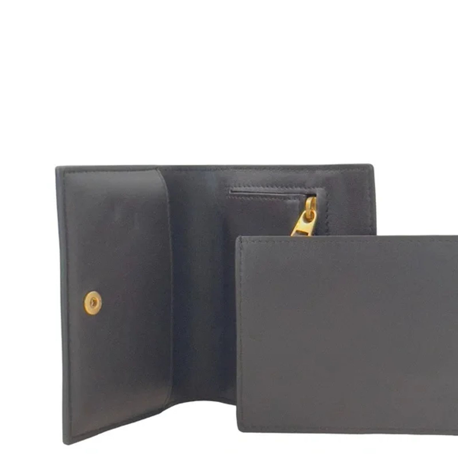 Bottega Veneta Bottega Veneta Brown Leather Removable Card Holder Wallet Size ONE SIZE - 5 Thumbnail