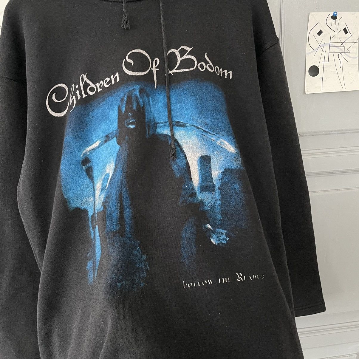 Band Tees Vintage 00’s Children Of Bottom Death metal Hoodie Rare item Size US L / EU 52-54 / 3 - 6 Thumbnail