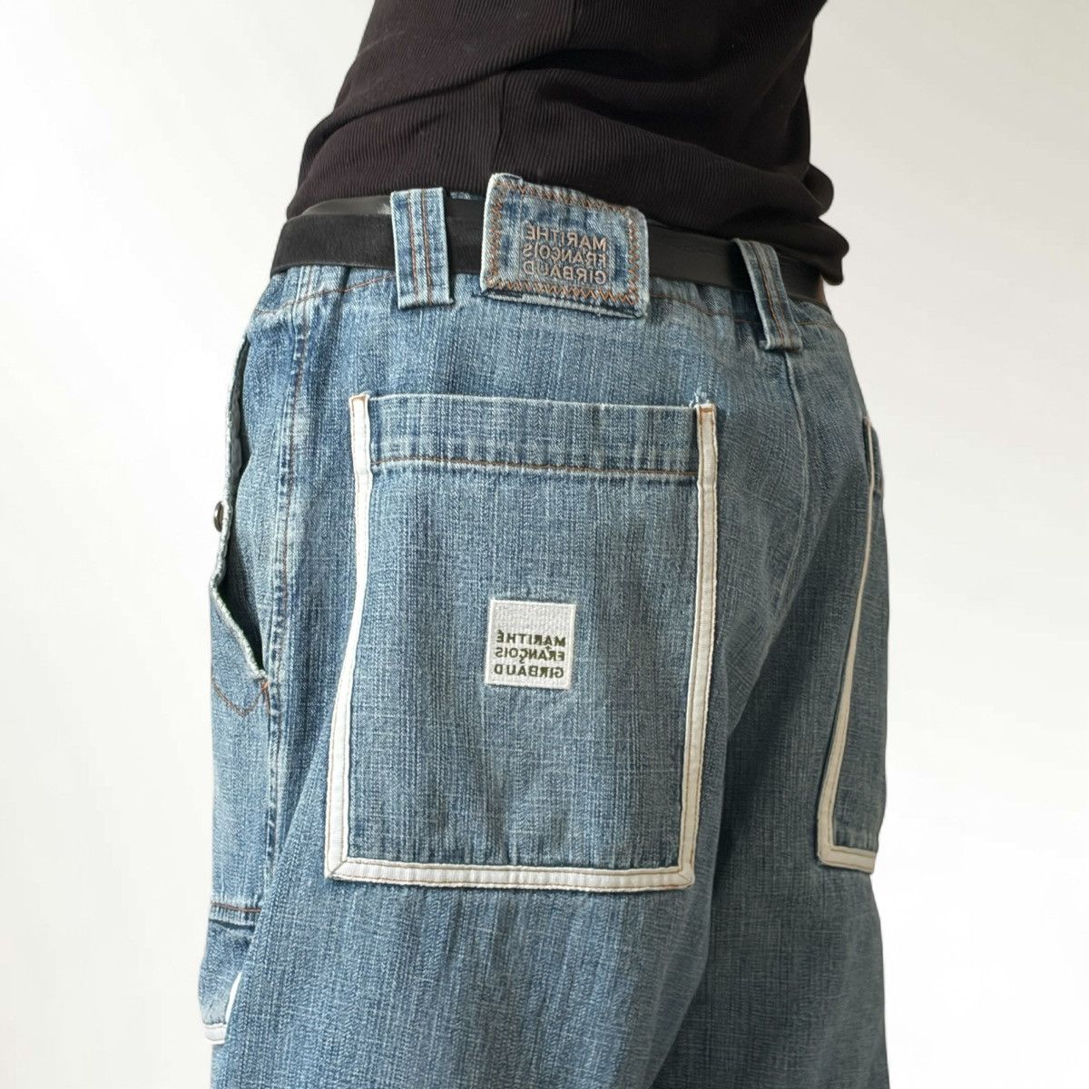 Marithe + Francois Girbaud Marithé + François Girbaud Strap Detail shuttle Pants Size US 36 / EU 52 - 3 Thumbnail