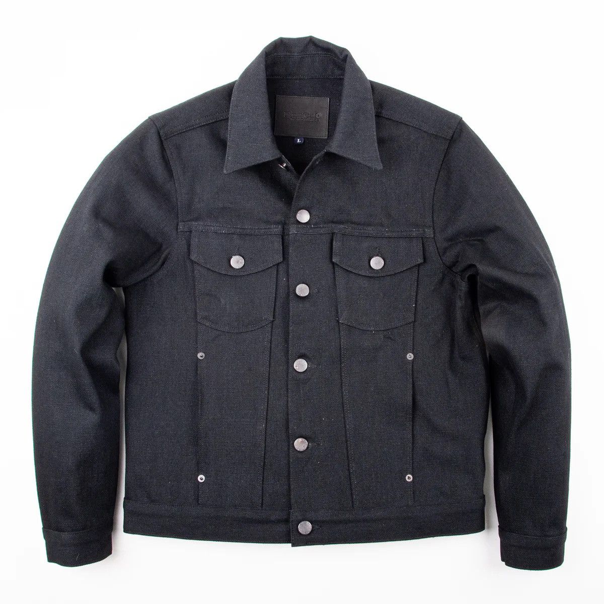 Freenote Cloth FREE NOTE CLOTH DENIM JACKET BLACK Size US L / EU 52-54 / 3 - 1 Thumbnail