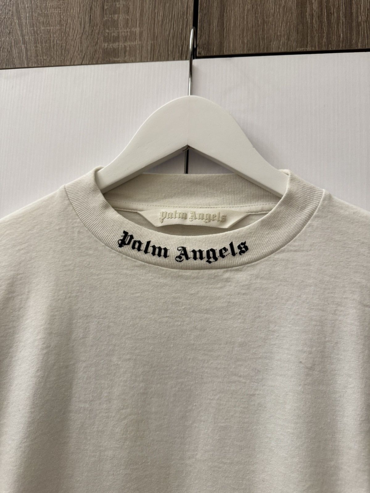 Palm Angels Palm Angels White T-shirts Oversized Big Logo Size S Size US S / EU 44-46 / 1 - 5 Thumbnail