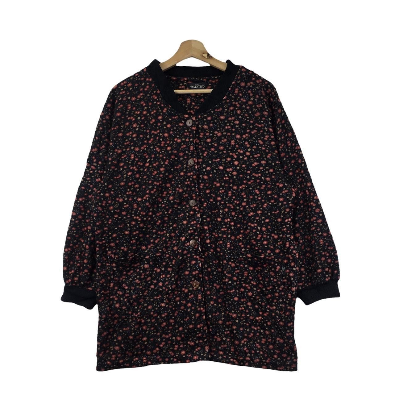 Valentino Vtg SOFIA VALENTINO ITALY All Over Print Floral Sweater Size M / US 6-8 / IT 42-44 - 1 Thumbnail