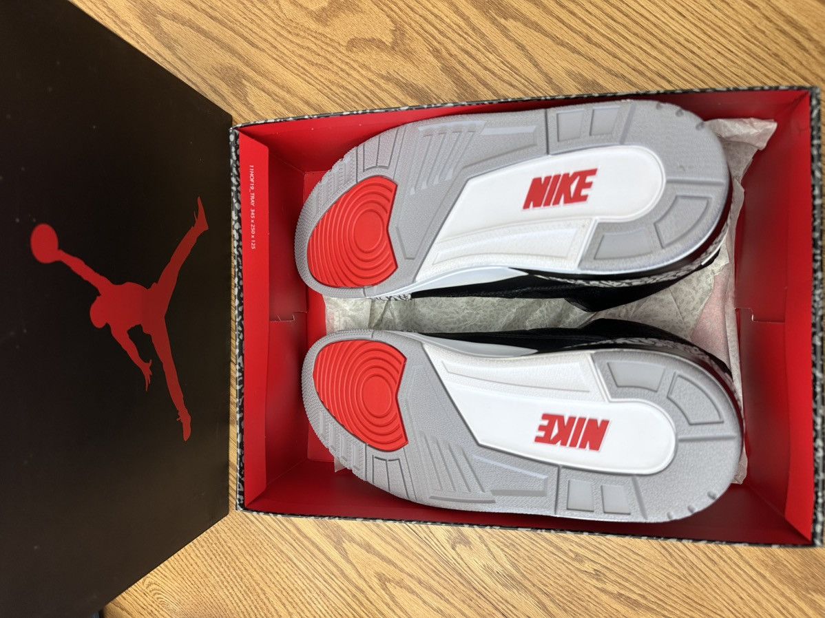 Jordan Brand × Nike Jordan 3 Black Cement Size US 11.5 / EU 44-45 - 3 Thumbnail