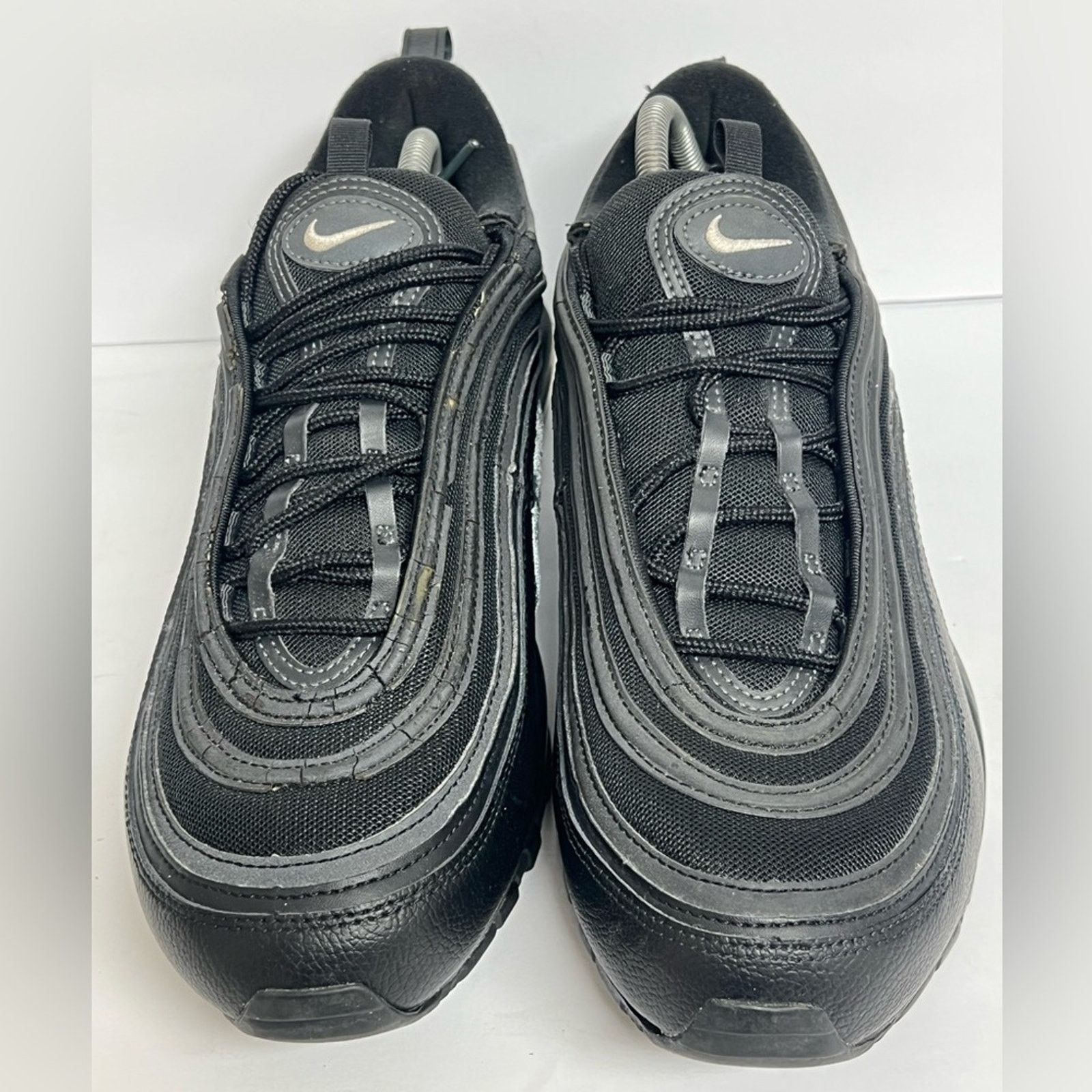 Nike Nike Air Max 97 Black Terry Cloth Sneaker Men's Shoes SZ 13 Size US 13 / EU 46 - 6 Thumbnail