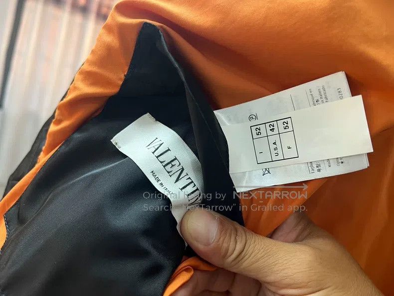 Valentino Valentino Black bomber jacket Size US XL / EU 56 / 4 - 4 Thumbnail
