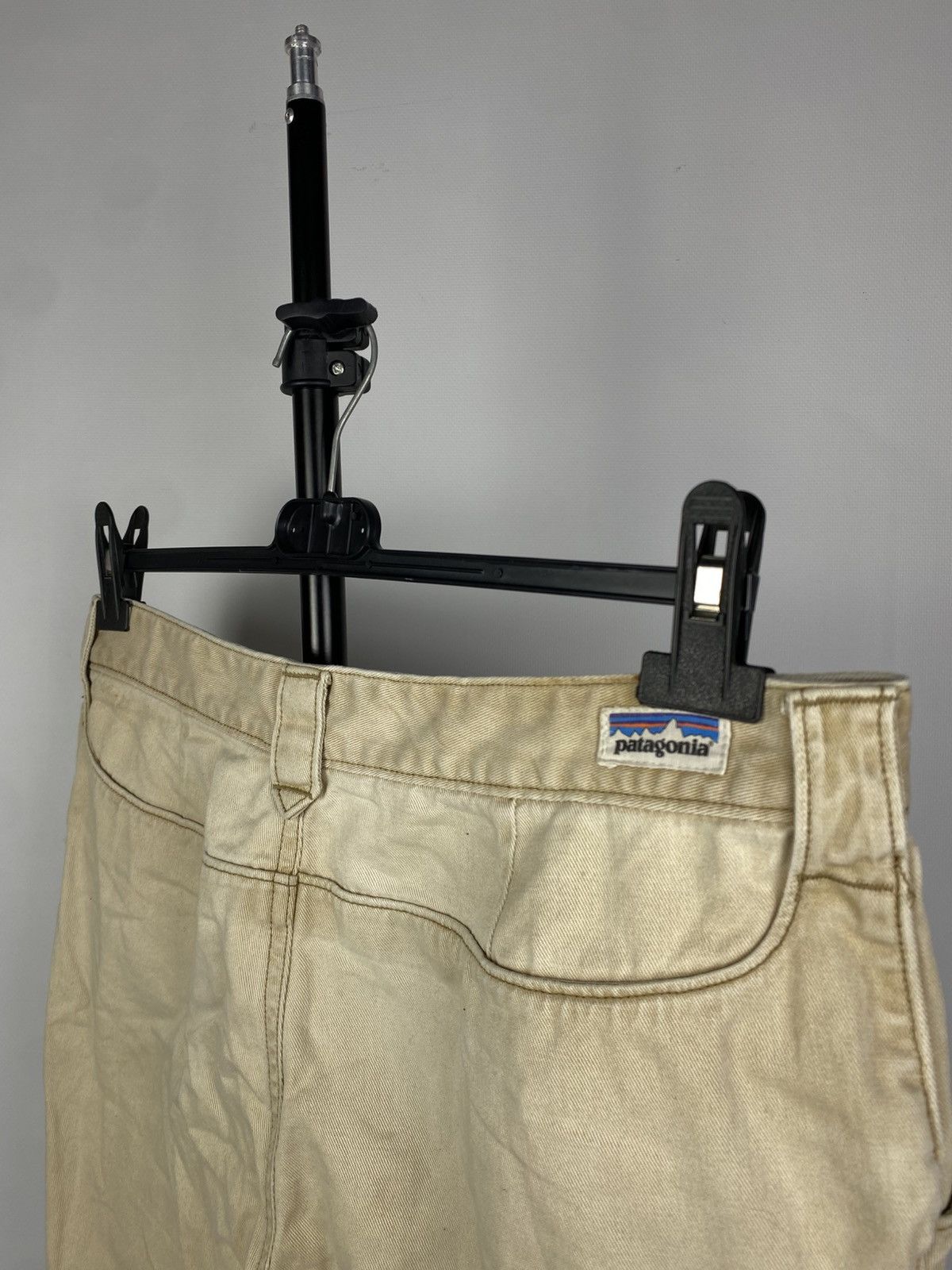 Carhartt Vintage 90s Outdoor Patagonia Beige denim shorts Size US 31 - 9 Thumbnail