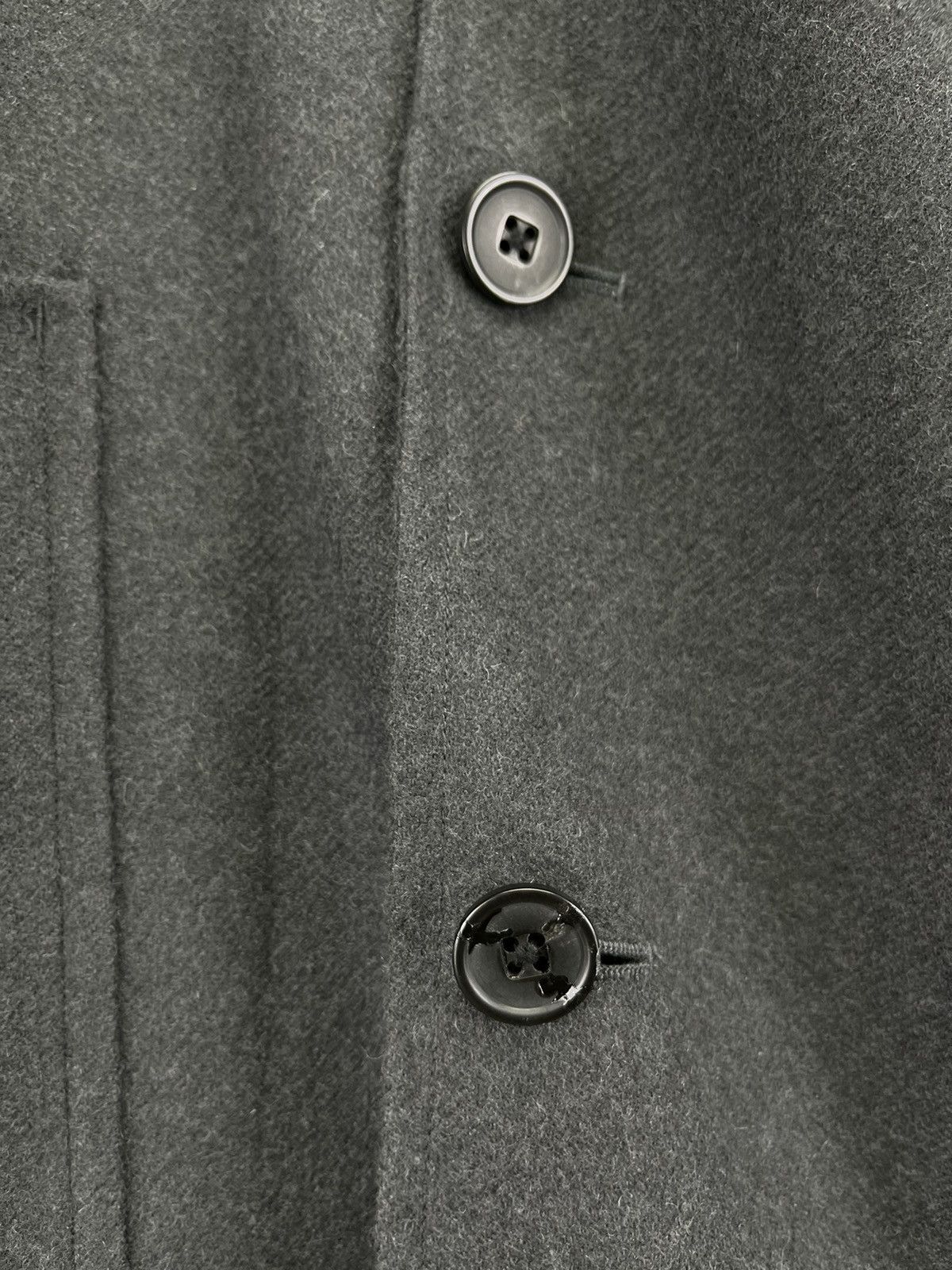 Lemaire × Uniqlo Lemaire Uniqlo Rare Button Up Wool Long Jacket Size US S / EU 44-46 / 1 - 14 Thumbnail