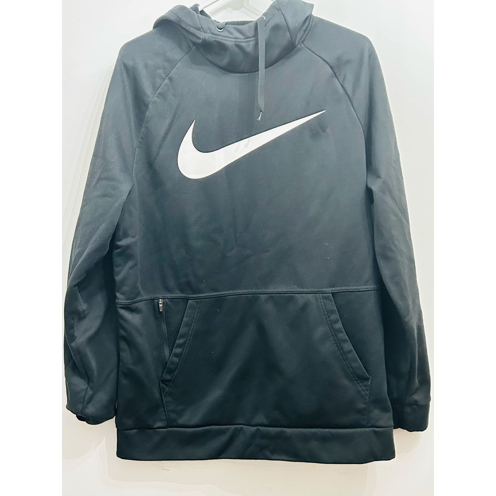 Nike Nike Therma Fit Hoodie Black Men’s Large Pullover Sweatshirt Size US L / EU 52-54 / 3 - 1 Thumbnail