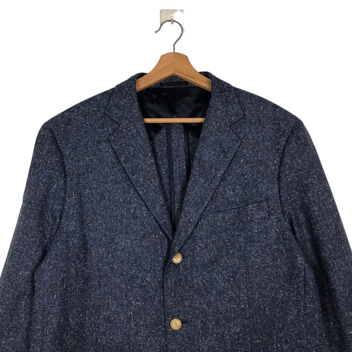 Burberry 🔥Vintage Wool Work Jacket Burberry London Double Breast Size US L / EU 52-54 / 3 - 3 Thumbnail