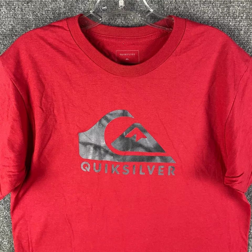 Quicksilver Quicksilver Shirt Men's Medium Red Crew Neck Short Sleeve Size US M / EU 48-50 / 2 - 2 Thumbnail