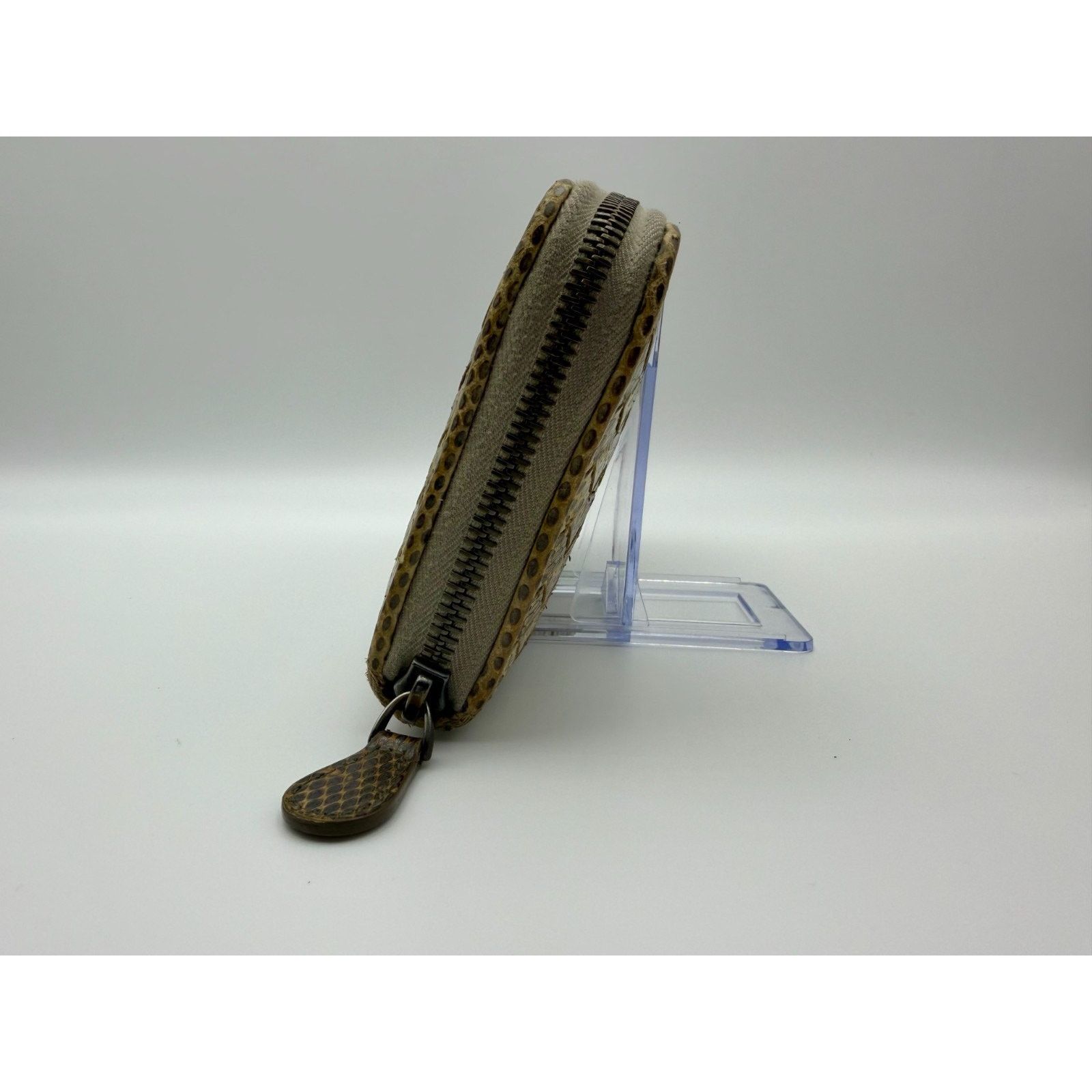 Bottega Veneta BOTTEGA VENETA Intrecciato Zippy Clutch Wallet Leather | COA Size ONE SIZE - 4 Thumbnail