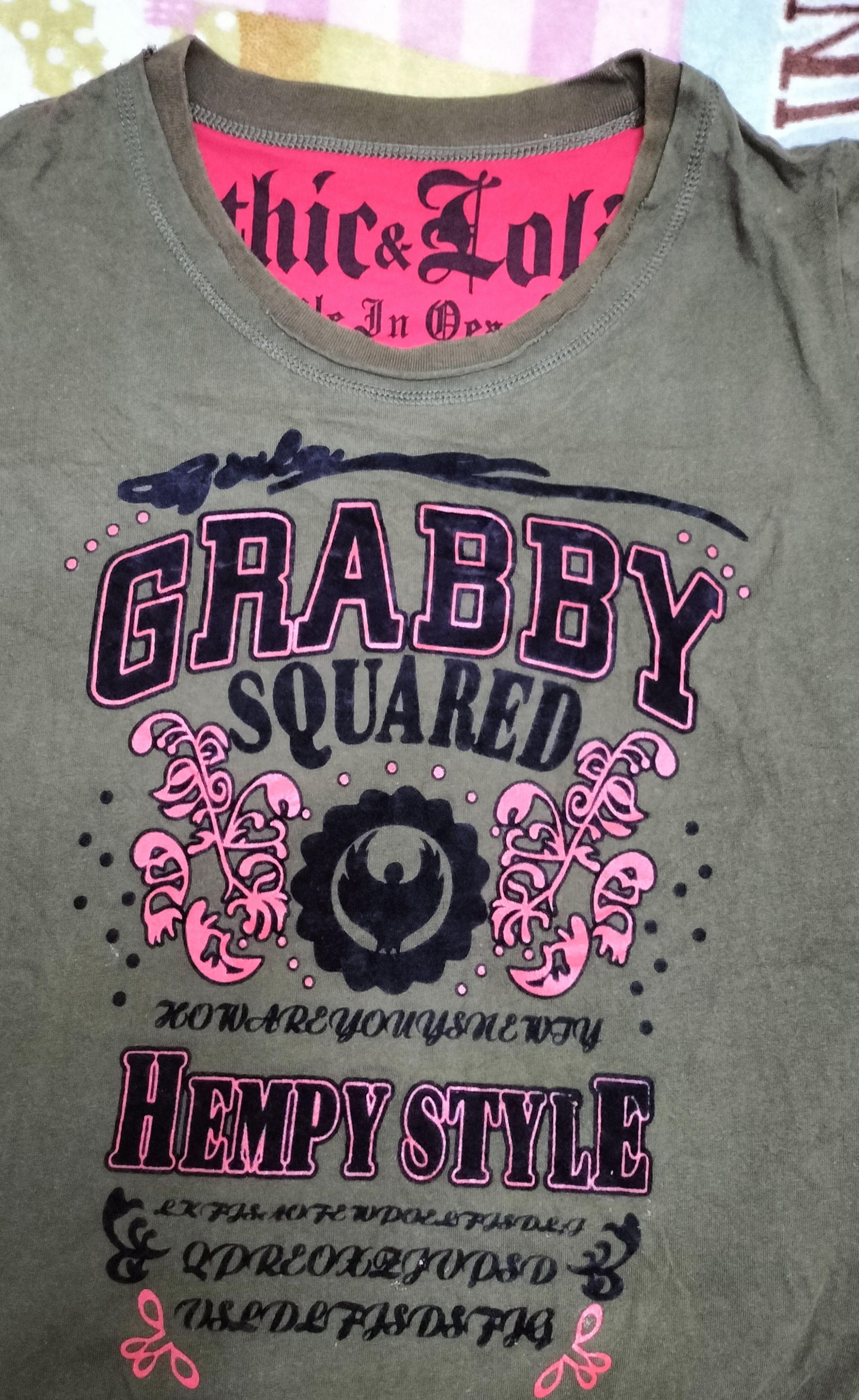 Japanese Brand Gothic & Lolita bible tshirt Size ONE SIZE - 3 Thumbnail