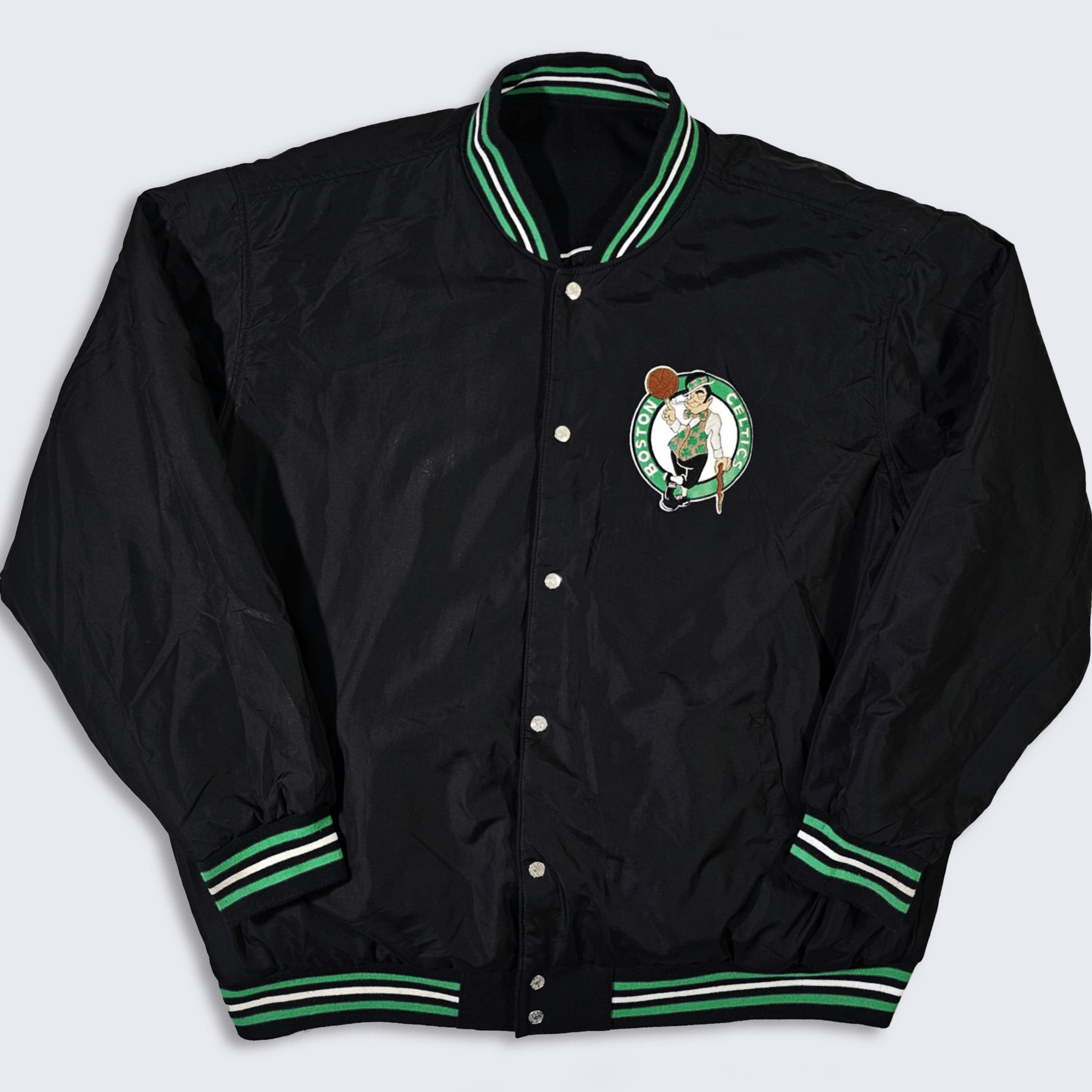 Jeff Hamilton × NBA × Vintage Boston Celtics Vintage Y2K Jeff Hamilton Reversible Jacket Size US XXL / EU 58 / 5 - 3 Thumbnail