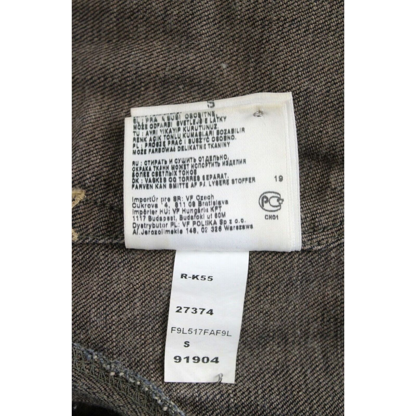 Lee LEE Rider Jacket Women Small Stretch Denim Solid Dark Blue Stitched Jacket Size S / US 4 / IT 40 - 7 Thumbnail