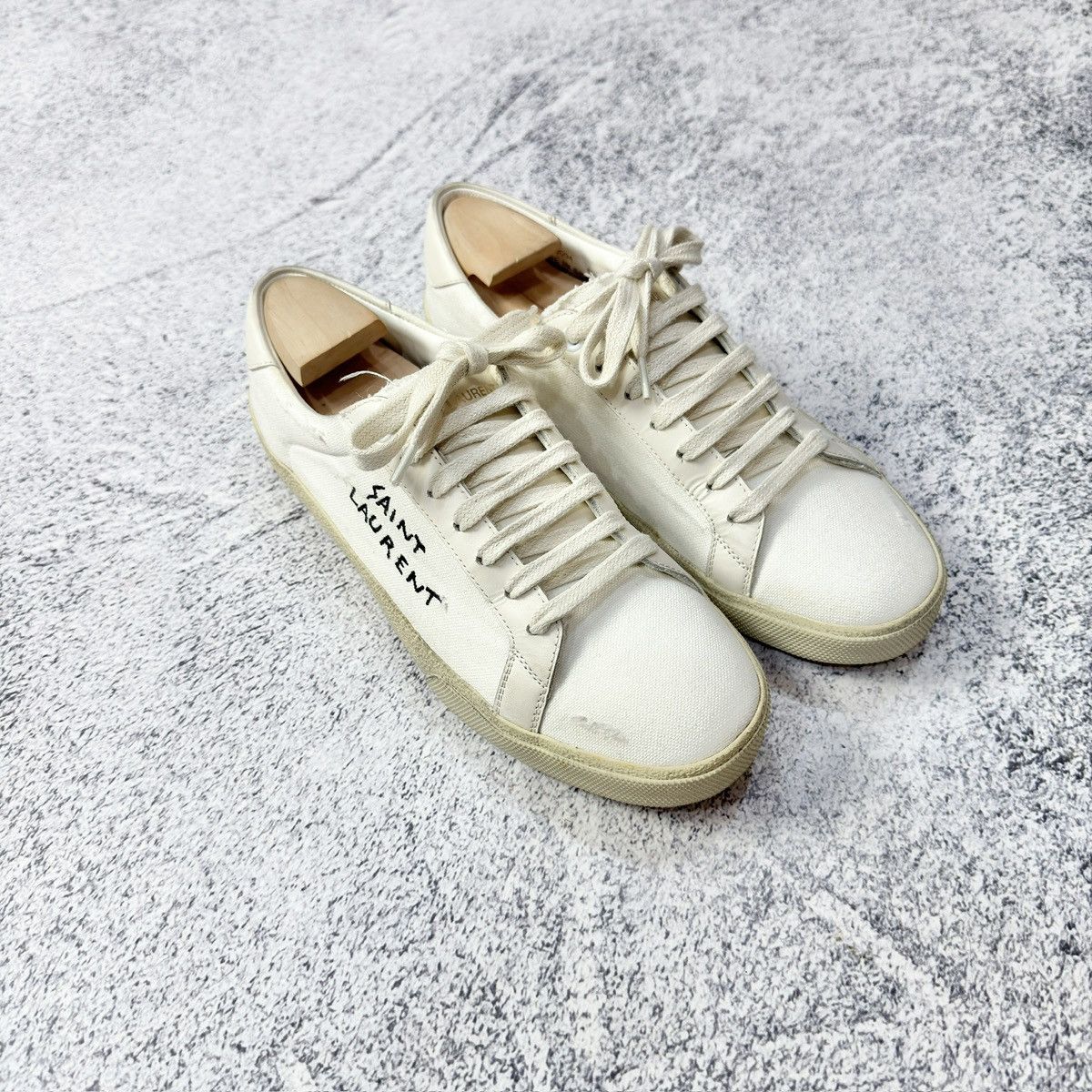 Saint Laurent Paris Saint Laurent Court Classic 40 size 26cm Size US 10 / IT 40 - 3 Thumbnail