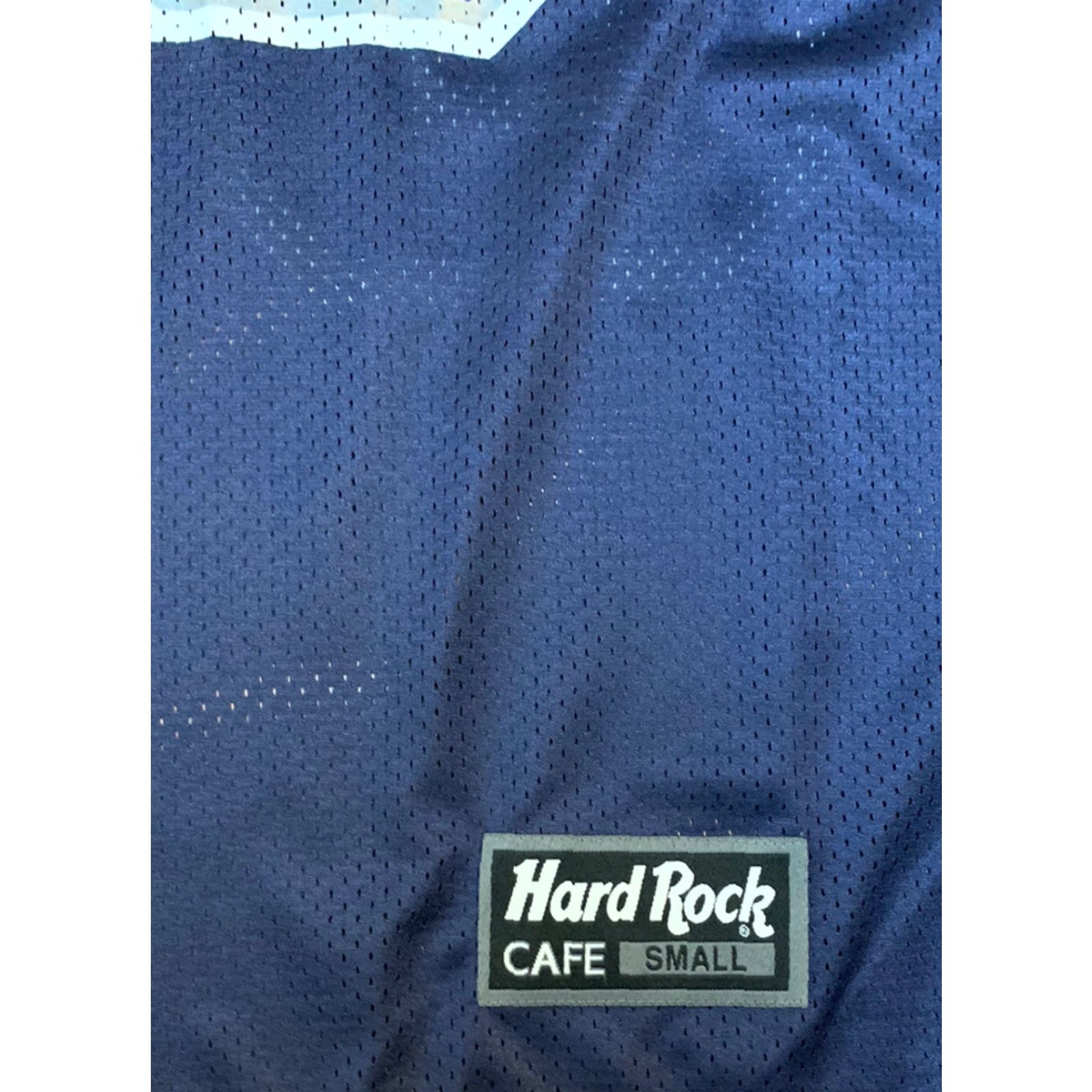 Hard Rock Cafe VINTAGE Hard Rock Cafe New York Football Jersey Shirt Men S Nylon 90s Sportswear Blue Made in USA NEW NOS Size US S / EU 44-46 / 1 - 3 Thumbnail