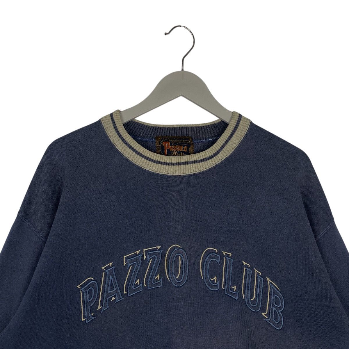 Other Vintage Pazzo Club Sweatshirt Crewneck Big Logo Embroidery Size US L / EU 52-54 / 3 - 3 Thumbnail