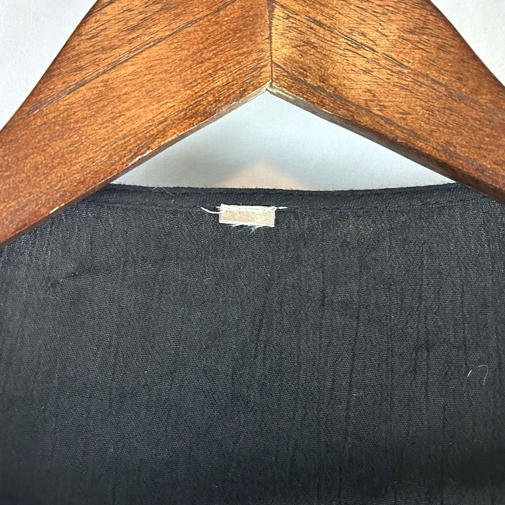 Vintage ENTRO Cardigan Kimono Medium Black Southwestern BOHO Trim Embroidery Size Size M / US 6-8 / IT 42-44 - 3 Thumbnail