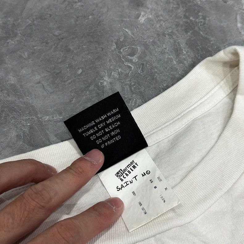 Saint Michael White Cookies Washed White Short Sleeves 250