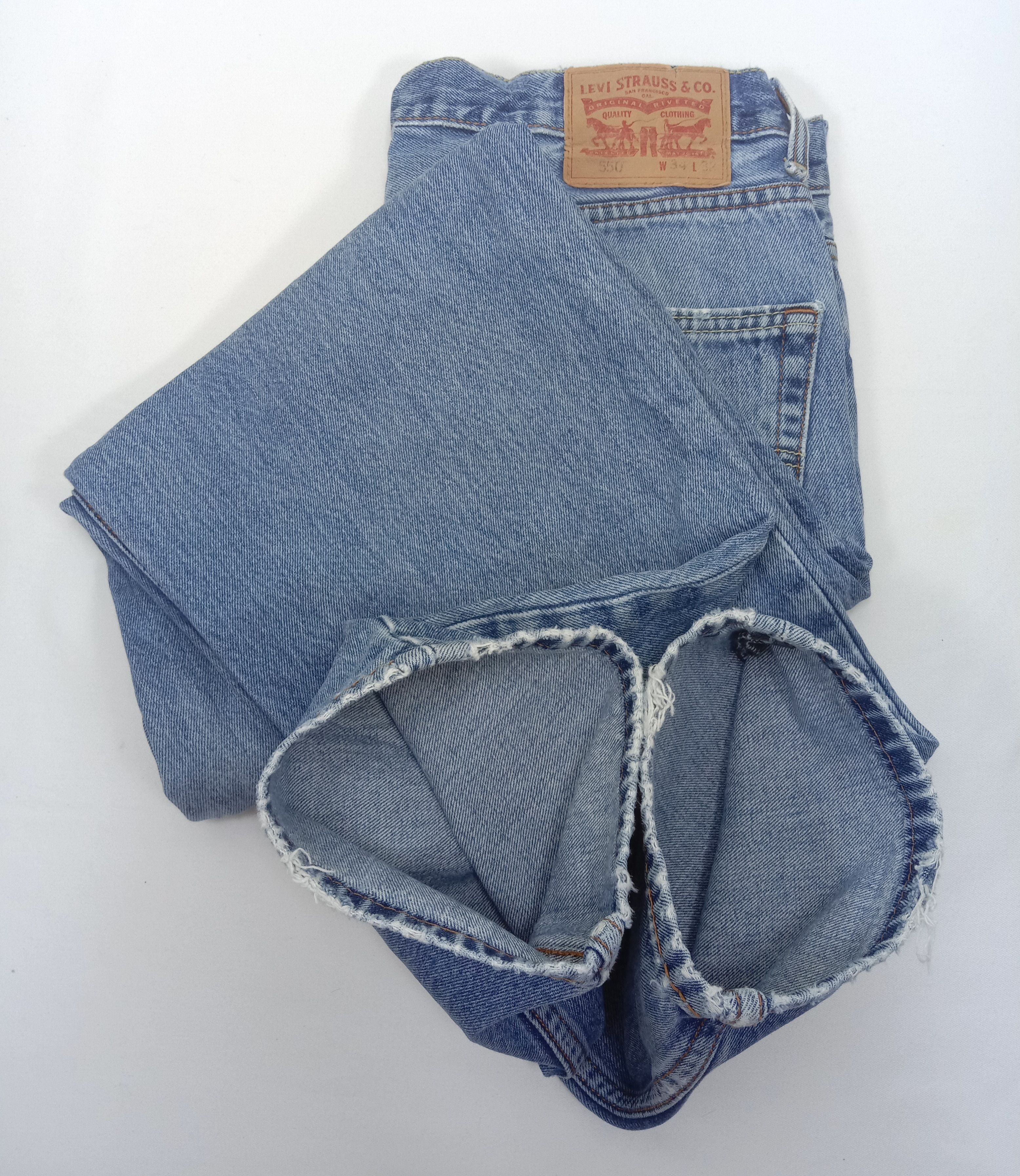 Levi's Vintage Levi's 550 Jeans Blue Wash Relaxed Fit Denim Size US 33 - 13 Thumbnail