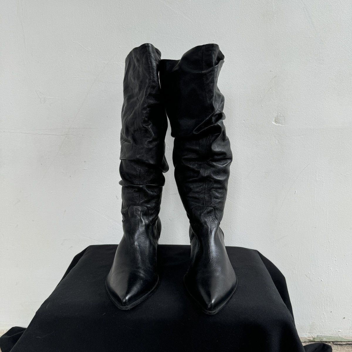 Other Paolifirenge Vero Gomma Italian Leather Cowboy Boots Size US 11 / IT 41 - 5 Thumbnail