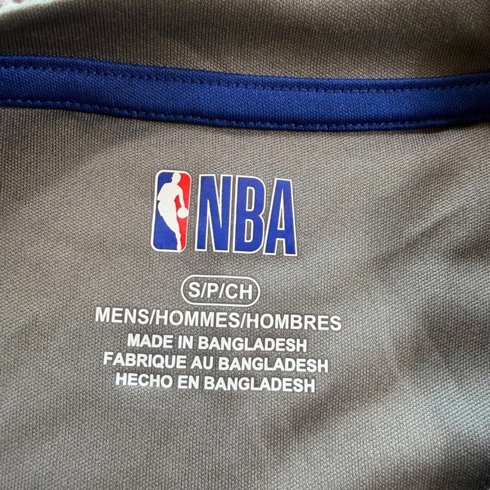 NBA NBA Dallas Mavericks Mens S Gray Mesh Basketball T Shirt Size US S / EU 44-46 / 1 - 4 Thumbnail