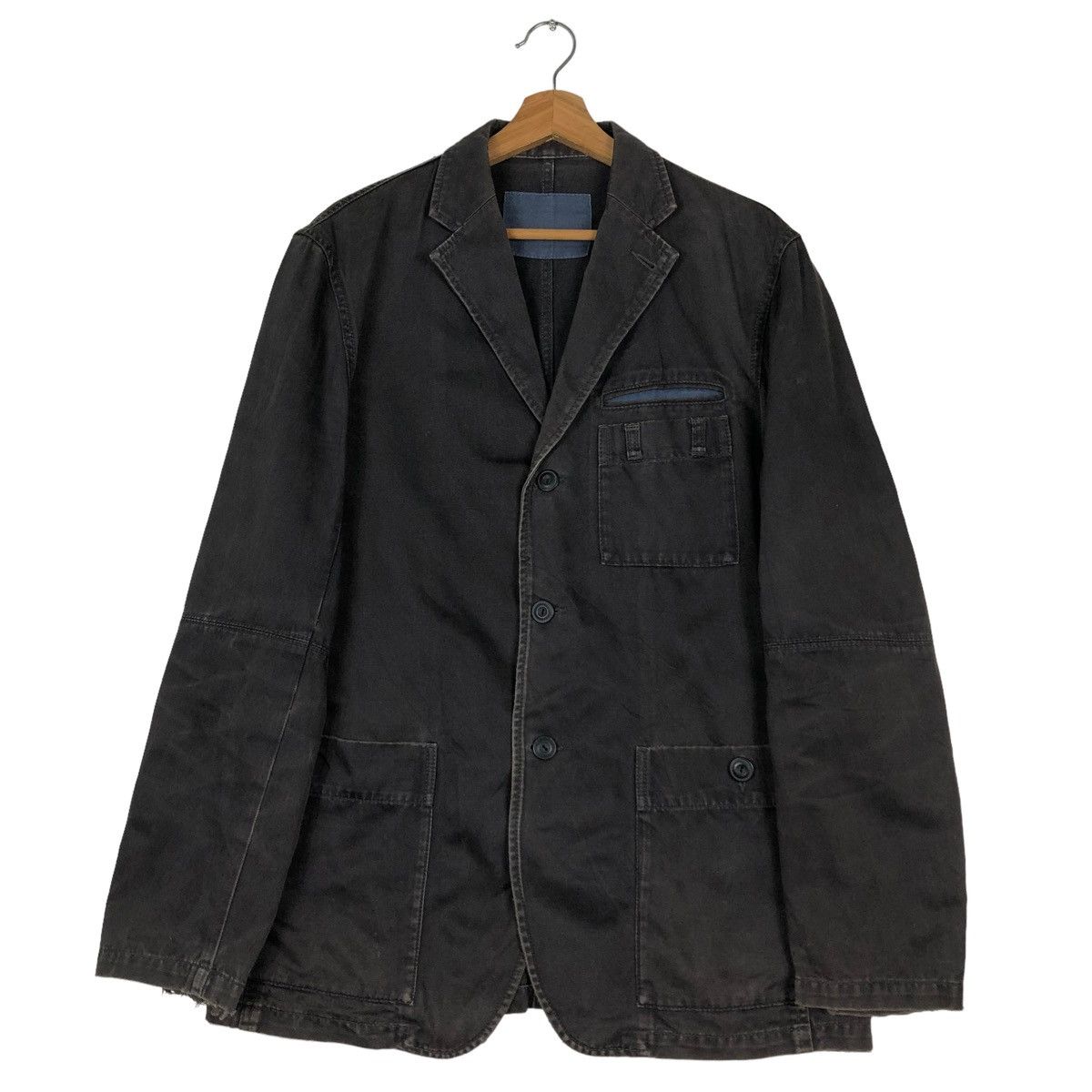 Japanese Brand 🔥VINTAGE WORK JACKET MULTI POCKET PPFM JAPAN ISSEY MIYAKE Size US L / EU 52-54 / 3 - 1 Thumbnail