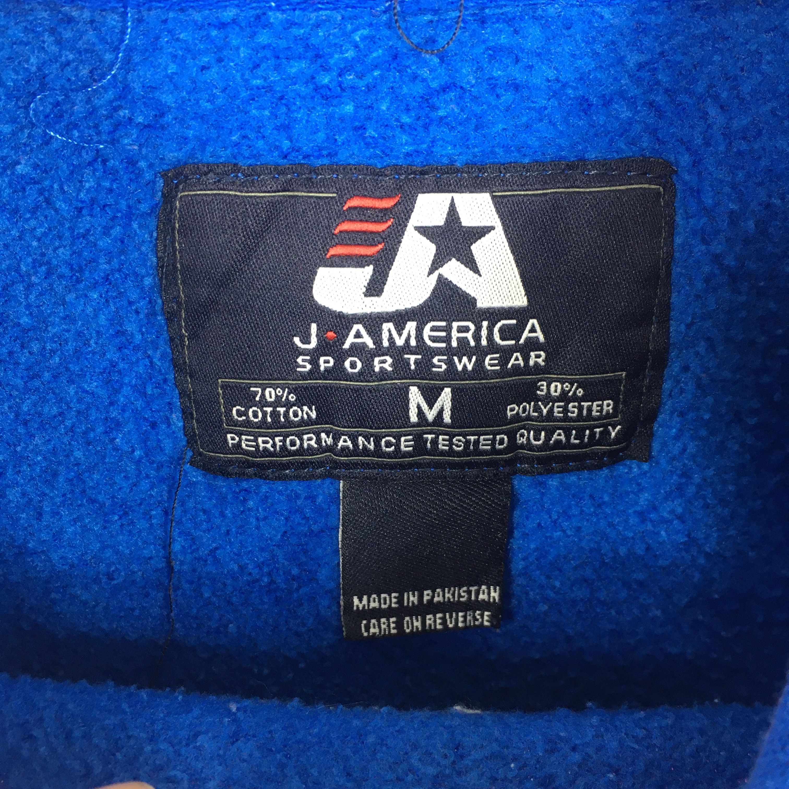 NCAA × Vintage Vintage Kansas Jayhawks NCAA Blue Hoodie Sweatshirt Medium Size US M / EU 48-50 / 2 - 5 Thumbnail