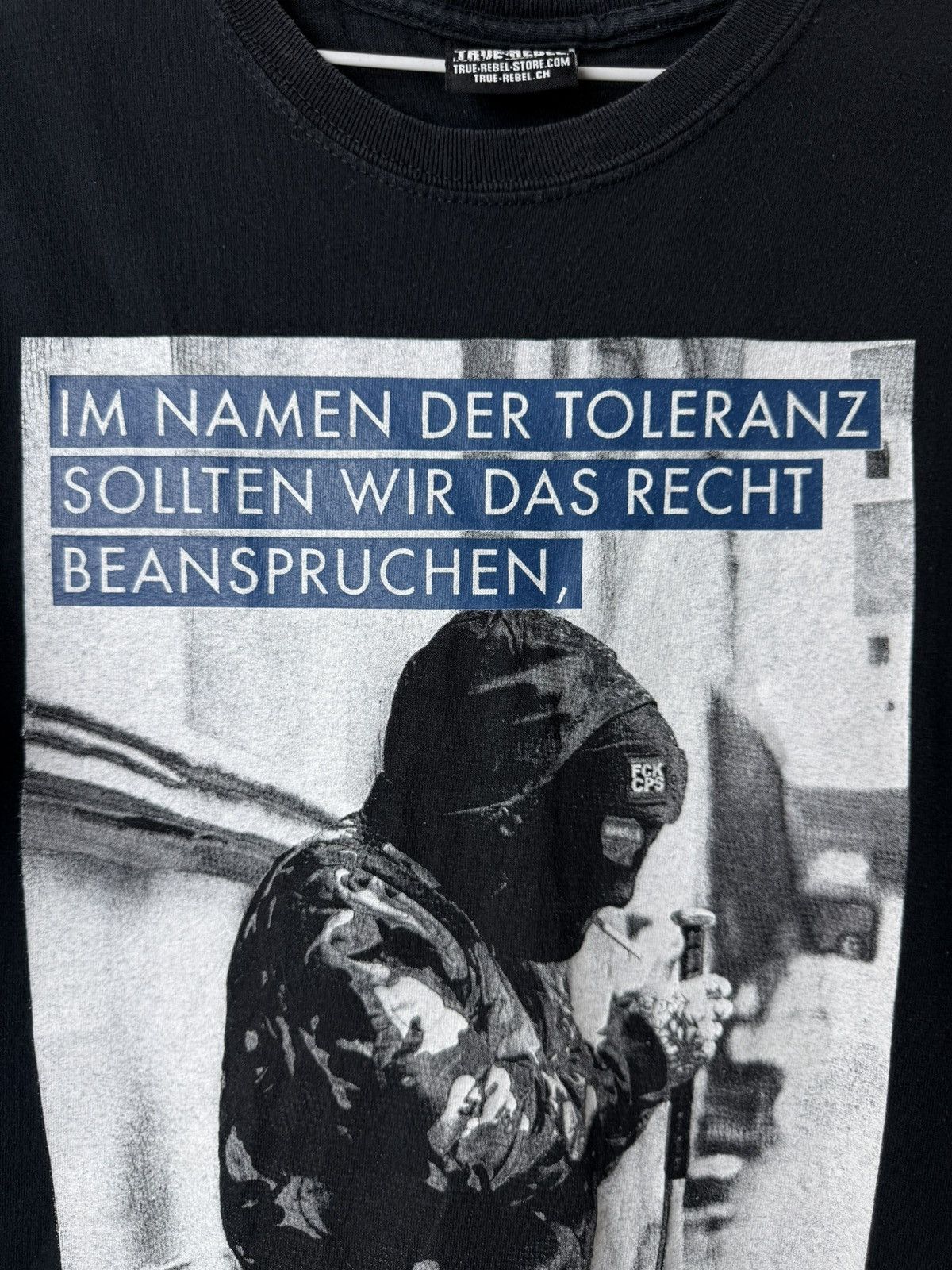 Band Tees ACAB Thug Life Fuck Police Band T Shirt NYPD Size US L / EU 52-54 / 3 - 2 Thumbnail