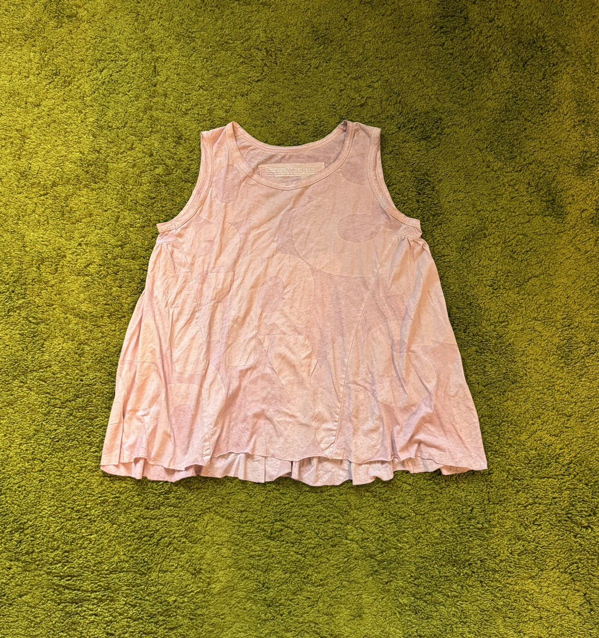 Designer × Rundholz Rundholz avant garde pink tank top blouse Size M / US 6-8 / IT 42-44 - 1 Thumbnail