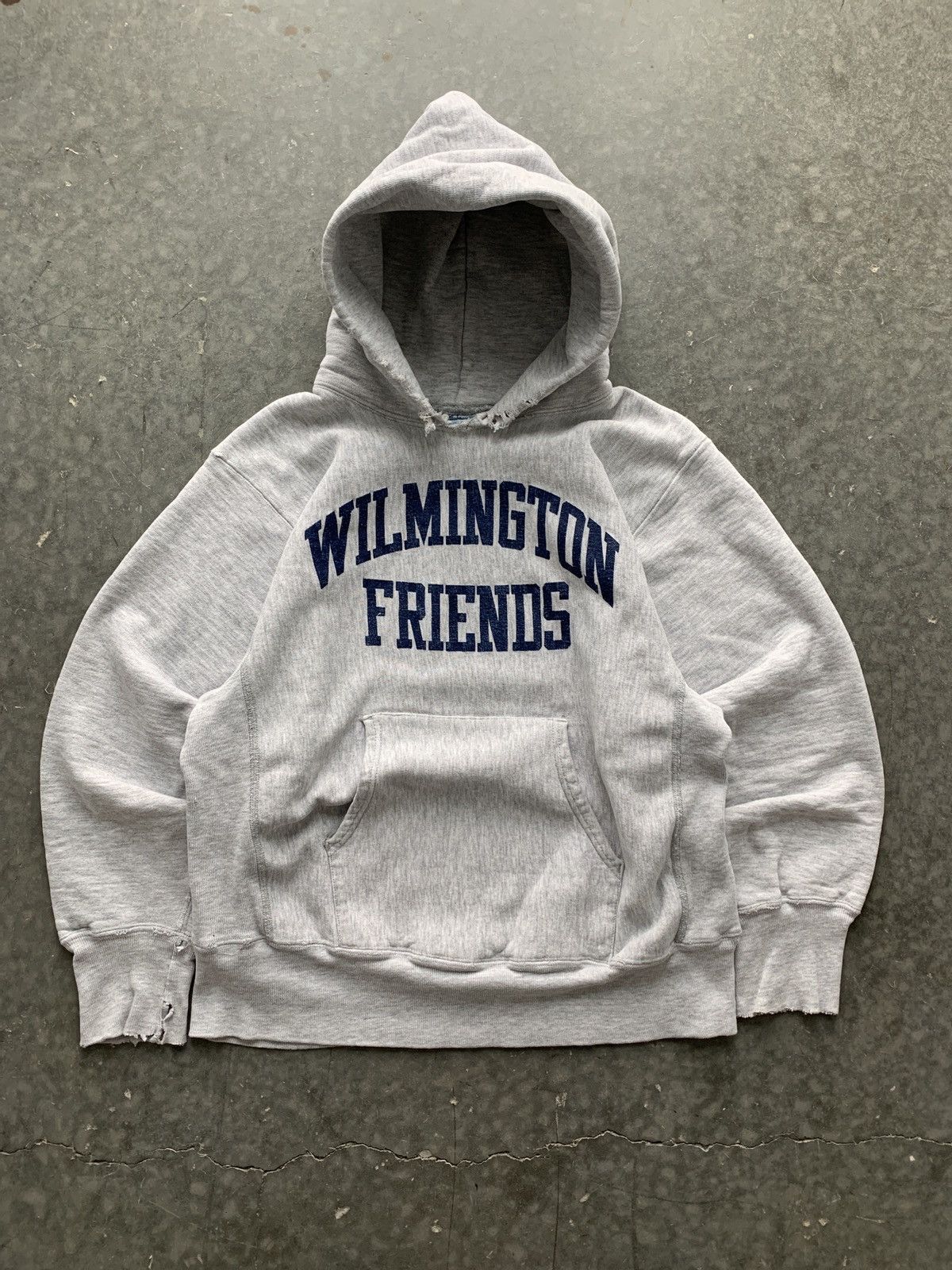 Vintage Crazy Vintage 80s Champion Reverse Weave Hoodie Wilmington