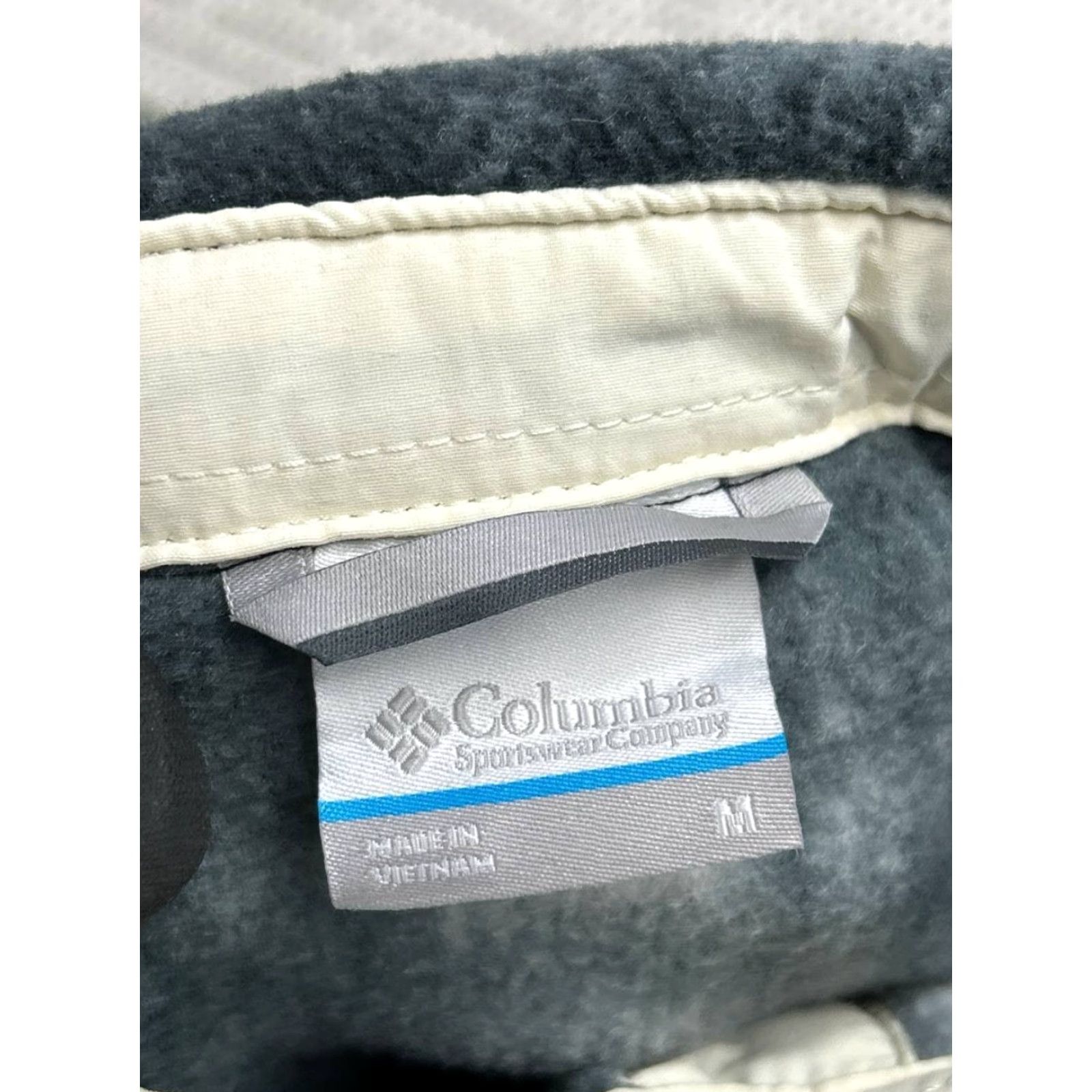Vintage Columbia Benton Springs Shirt Jacket Mens M Blue Insulated Flannel Parka Casual Plaid Fall Winter Button-Front Microfleece? Size US M / EU 48-50 / 2 - 3 Thumbnail