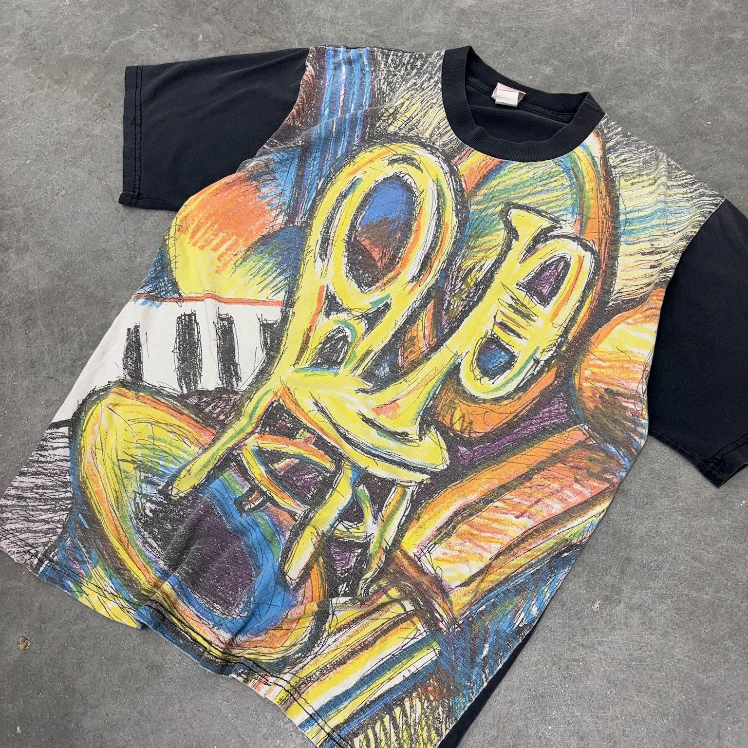 Band Tees × Vintage Vintage 1993 Monterey Jazz Festival AOP T-Shirt Size US L / EU 52-54 / 3 - 2 Thumbnail