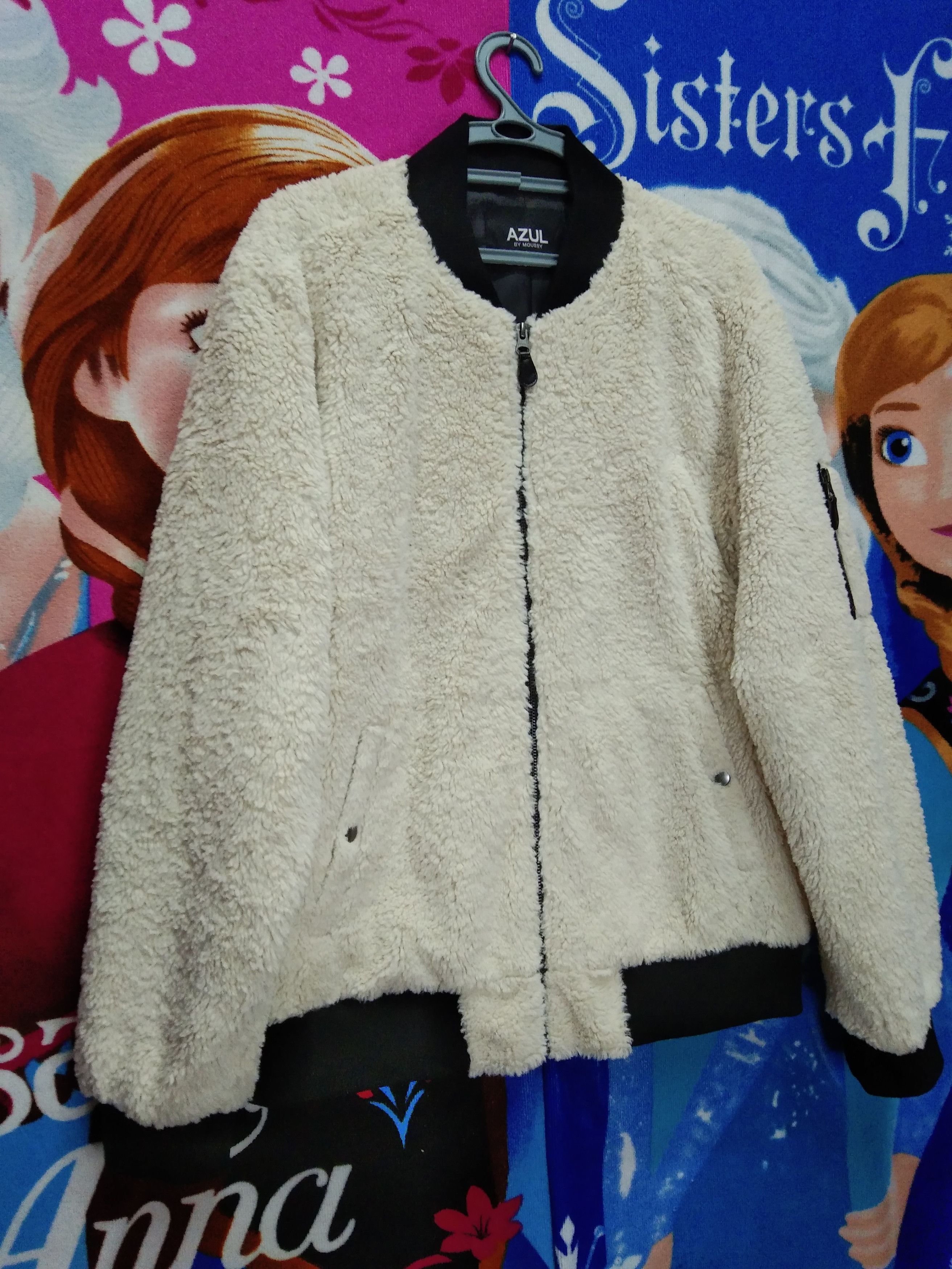 AZUL by MOUSSY FAUX FUR JACKET