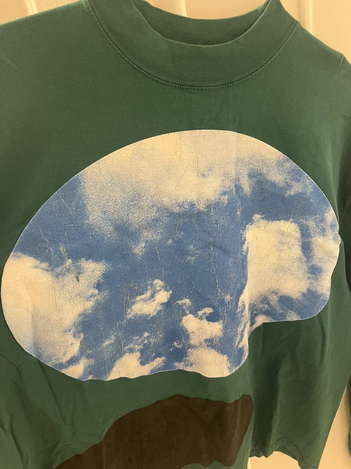 Cactus Plant Flea Market × Kanye West CPFM Kanye West Jesus is King long sleeve sky t green L Size US L / EU 52-54 / 3 - 3 Thumbnail