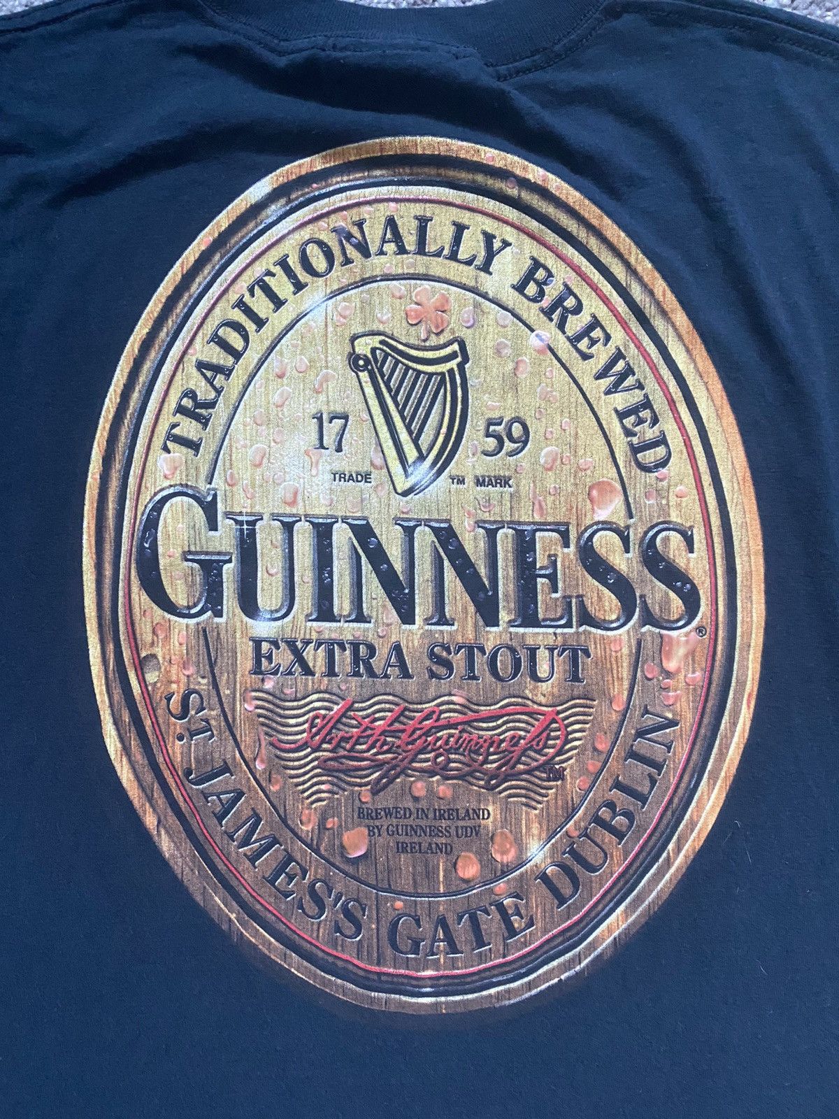 Vintage Vintage Beer Tee Shirt Size US XL / EU 56 / 4 - 4 Thumbnail