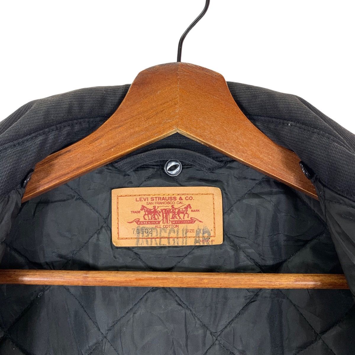 Levi's × Vintage VINTAGE LEVIS BLACK DENIM JACKET Size US XL / EU 56 / 4 - 7 Thumbnail