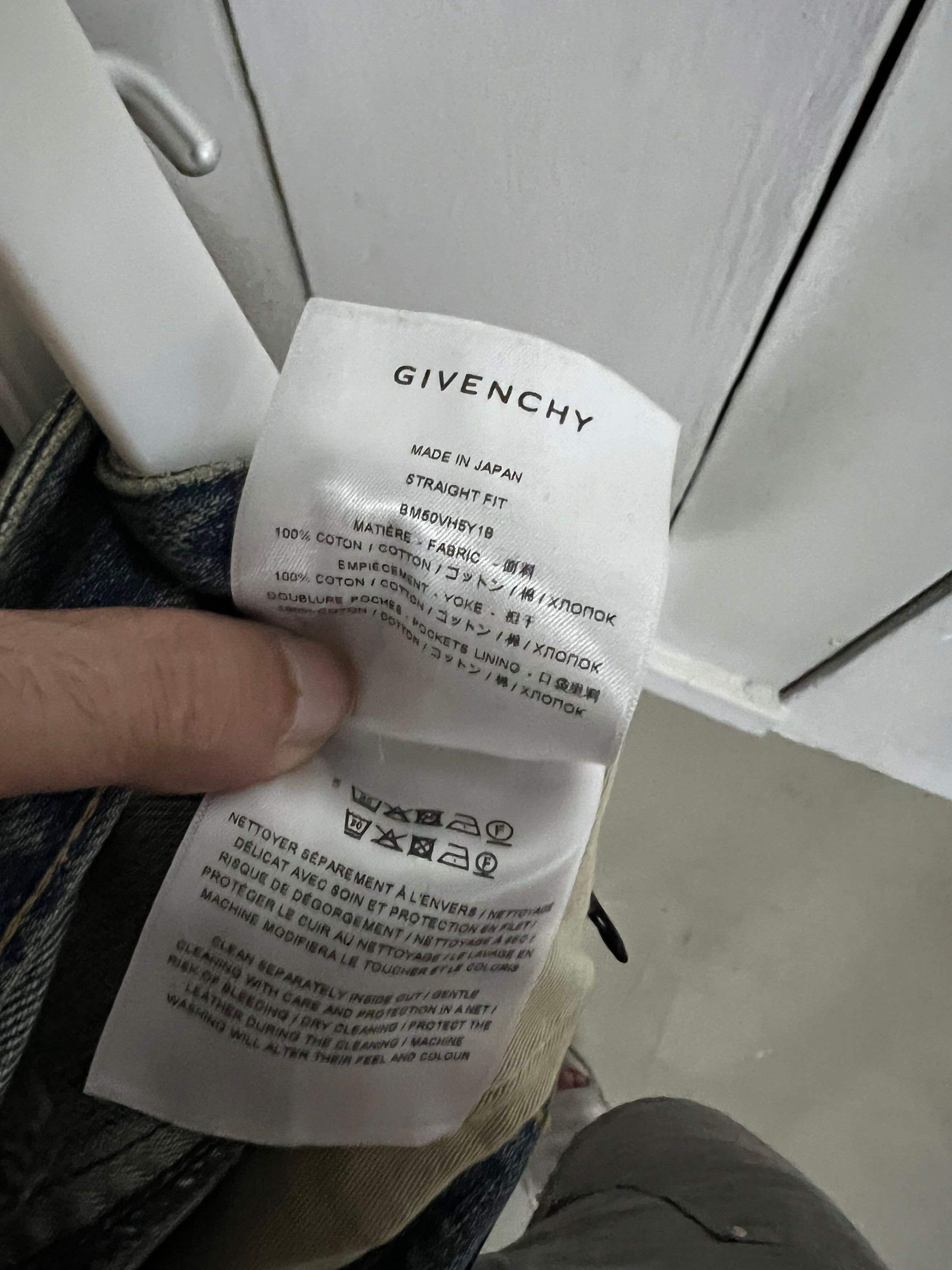 Givenchy Boro Destroyed denim jeans Size US 30 / EU 46 - 11 Thumbnail