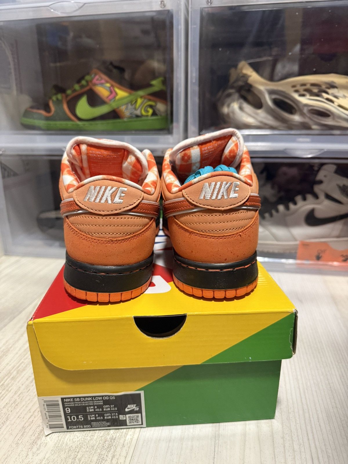 Nike SB Nike SB Dunk Low OG QS Orange Lobster Size US 9 / EU 42 - 5 Thumbnail