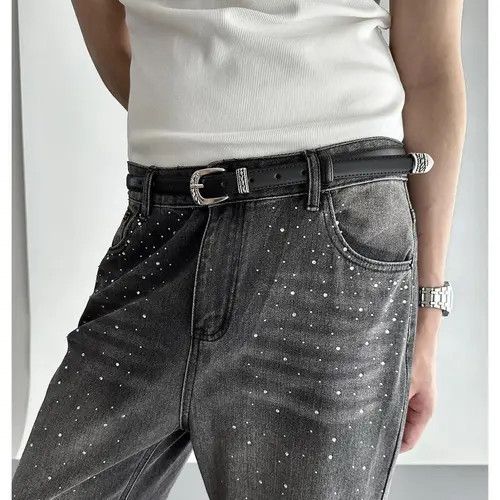 Jewelry Retro Metal Belt – Simple Silver, Versatile Fit Size ONE SIZE - 6 Thumbnail