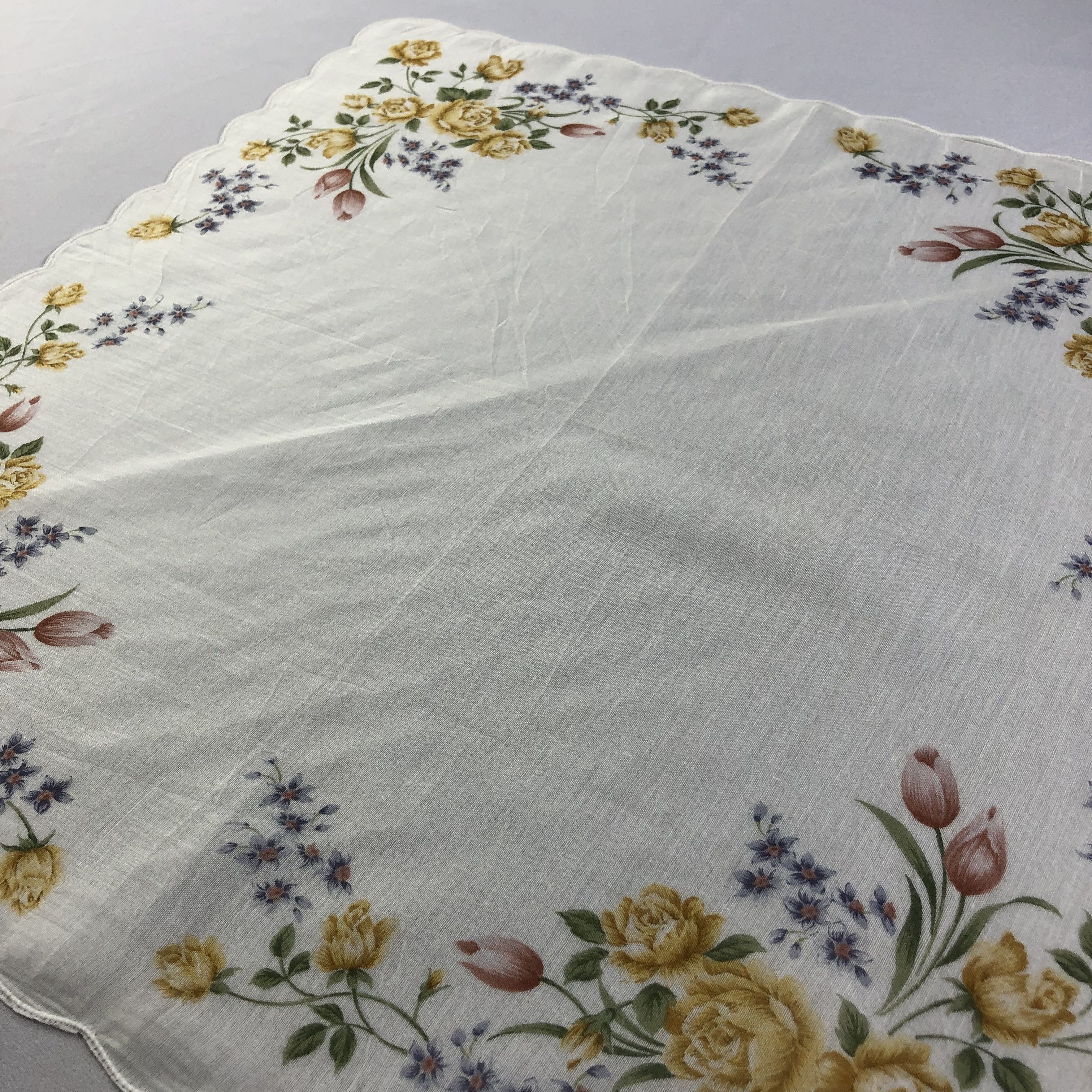 Nina Ricci Nina Ricci Laces Handkerchief Neckerchief Bandana H1572 Size ONE SIZE - 3 Thumbnail